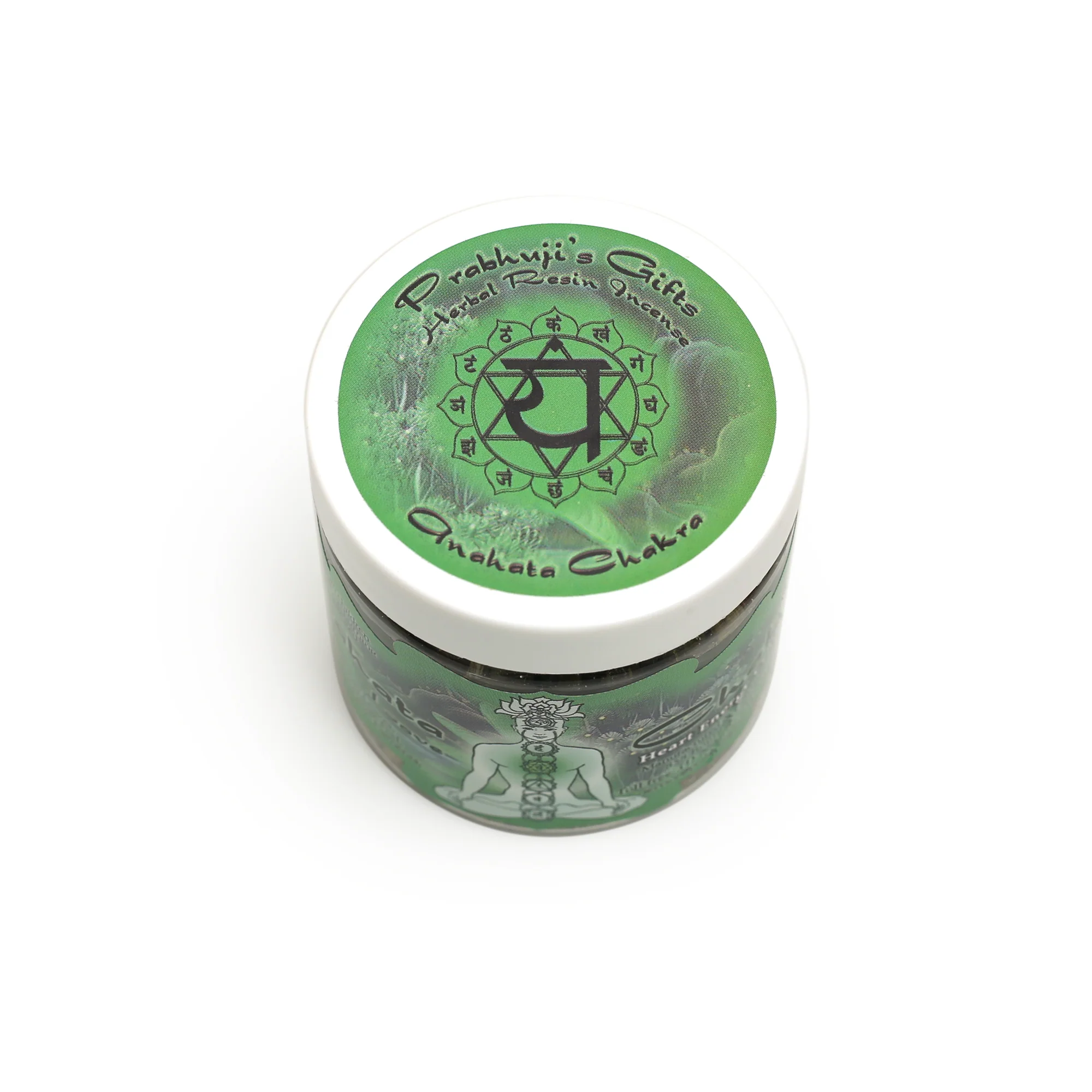 Resin Incense Heart Chakra Anahata - Love and Sensitivity - 2.4oz jar - Image 5