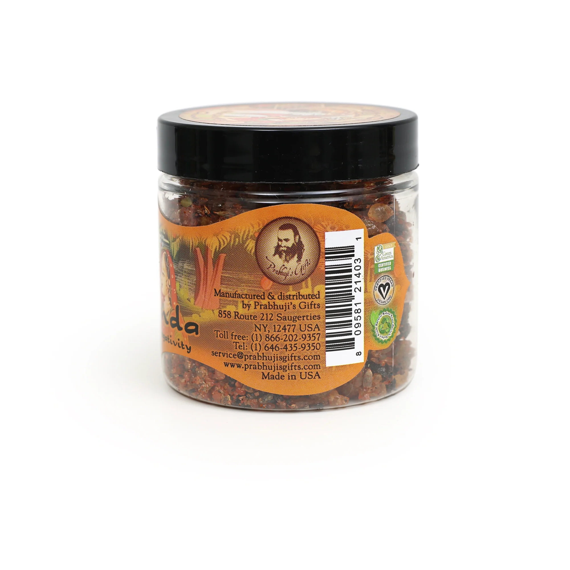 Resin Incense Ananda - Clearing Negativity - 2.4oz jar - Image 3