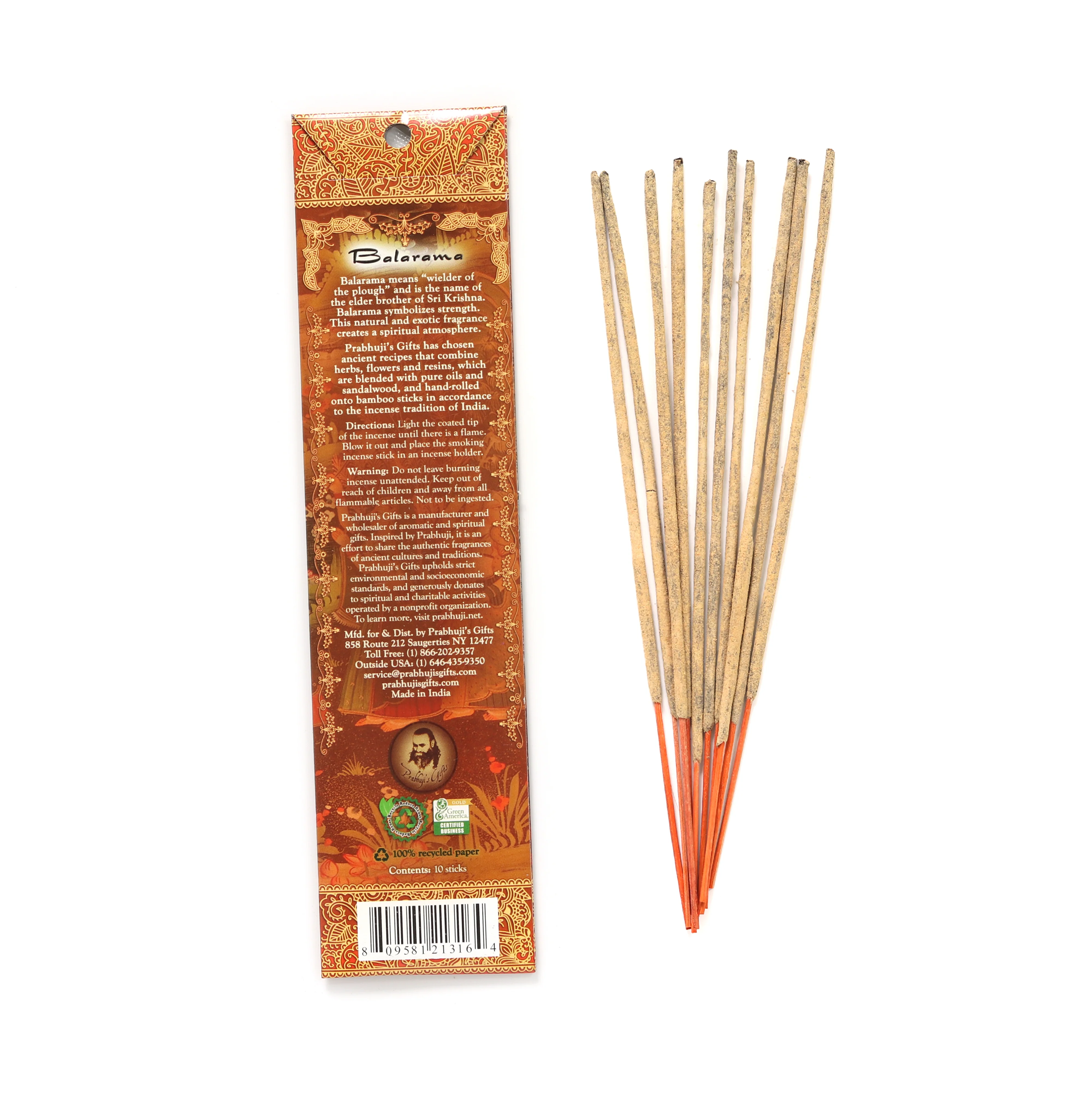 Incense Sticks Balaram - Clove and Lemongrass - Image 2