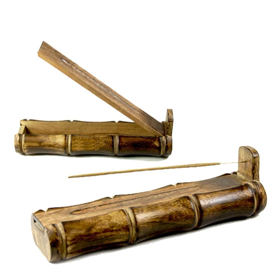 Incense Gift Set - Bamboo Burner + 3 Meditation Incense Stick & Greeting - Thinking of you - Image 8