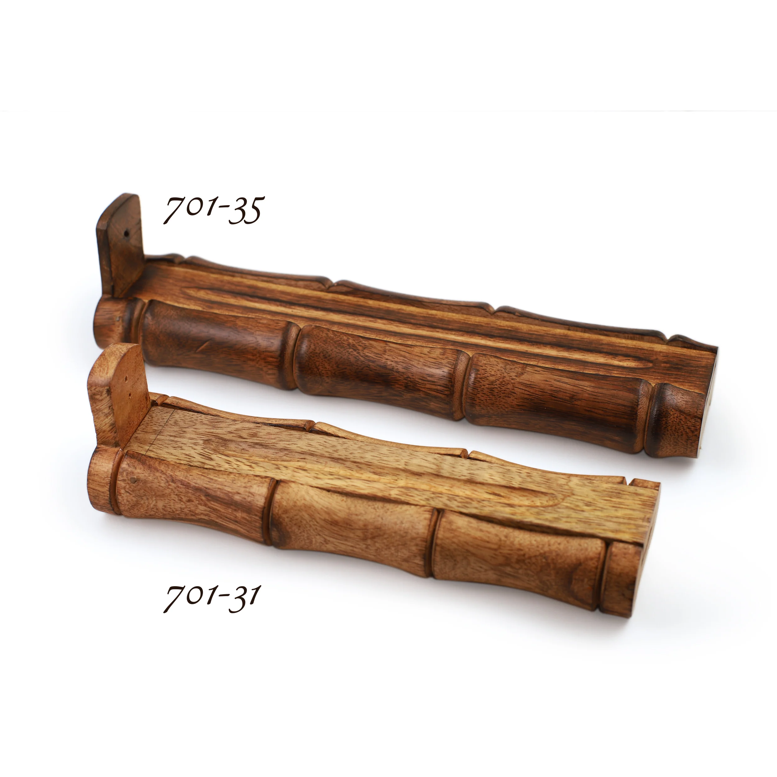 Incense Burner - Bamboo Holder and Storage - Image 3