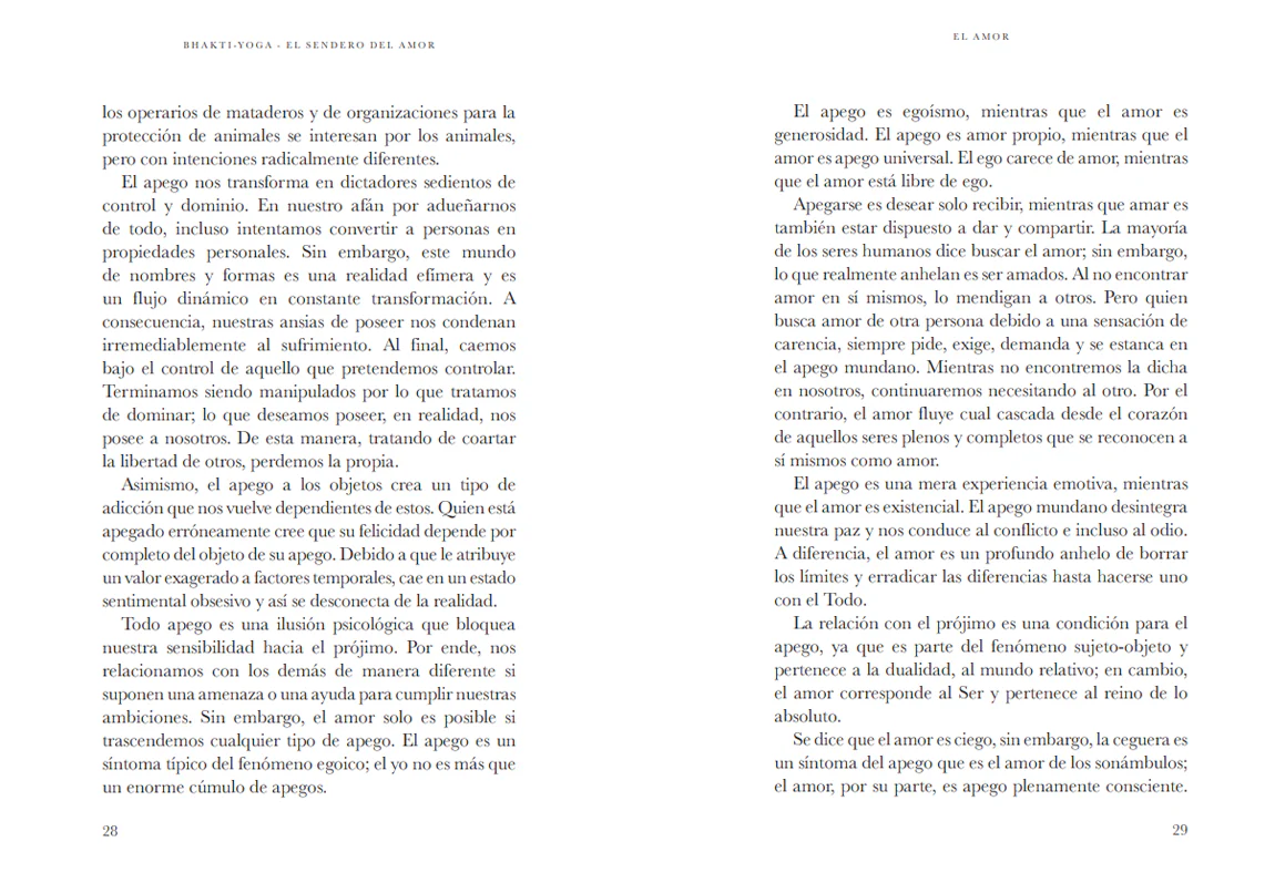 Bhakti yoga - El sendero del amor por Prabhuji (Hard cover - Spanish) - Image 7
