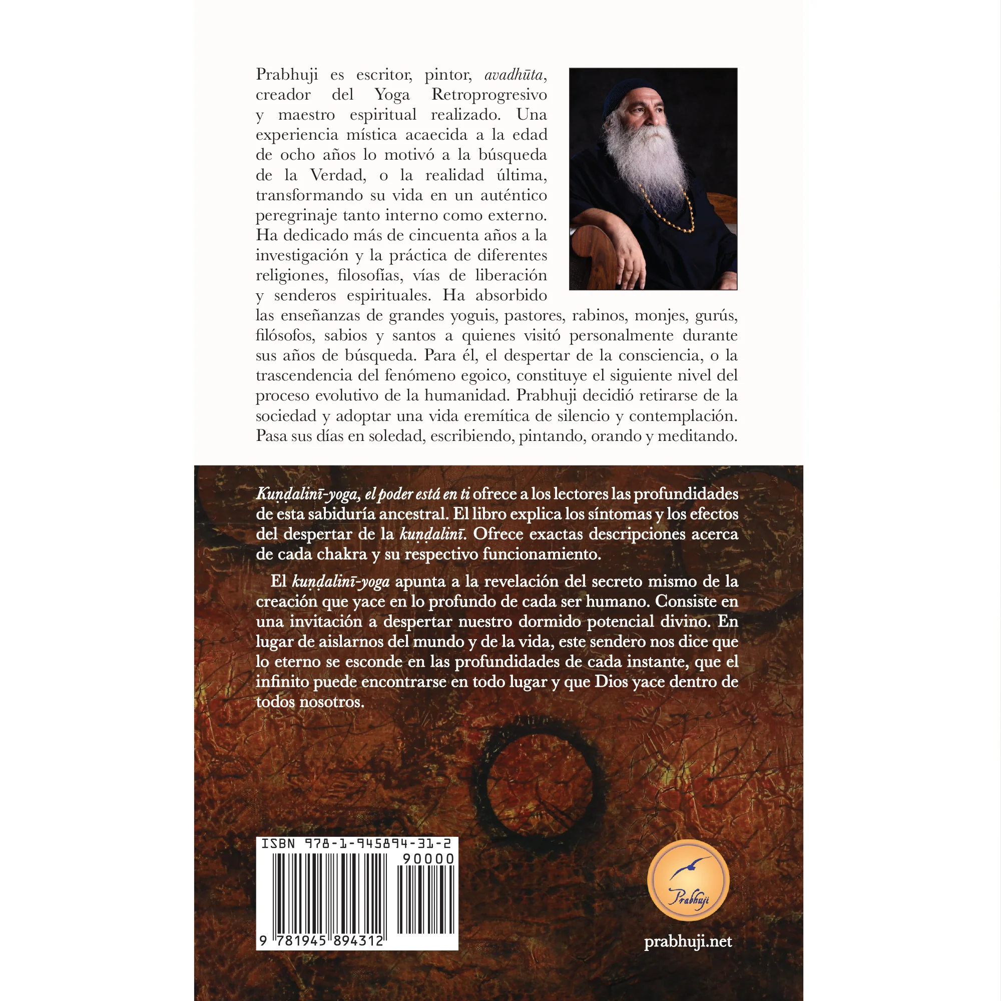 Kundalini yoga - el poder esta en ti por Prabhuji (Hard cover - Spanish) - Image 3