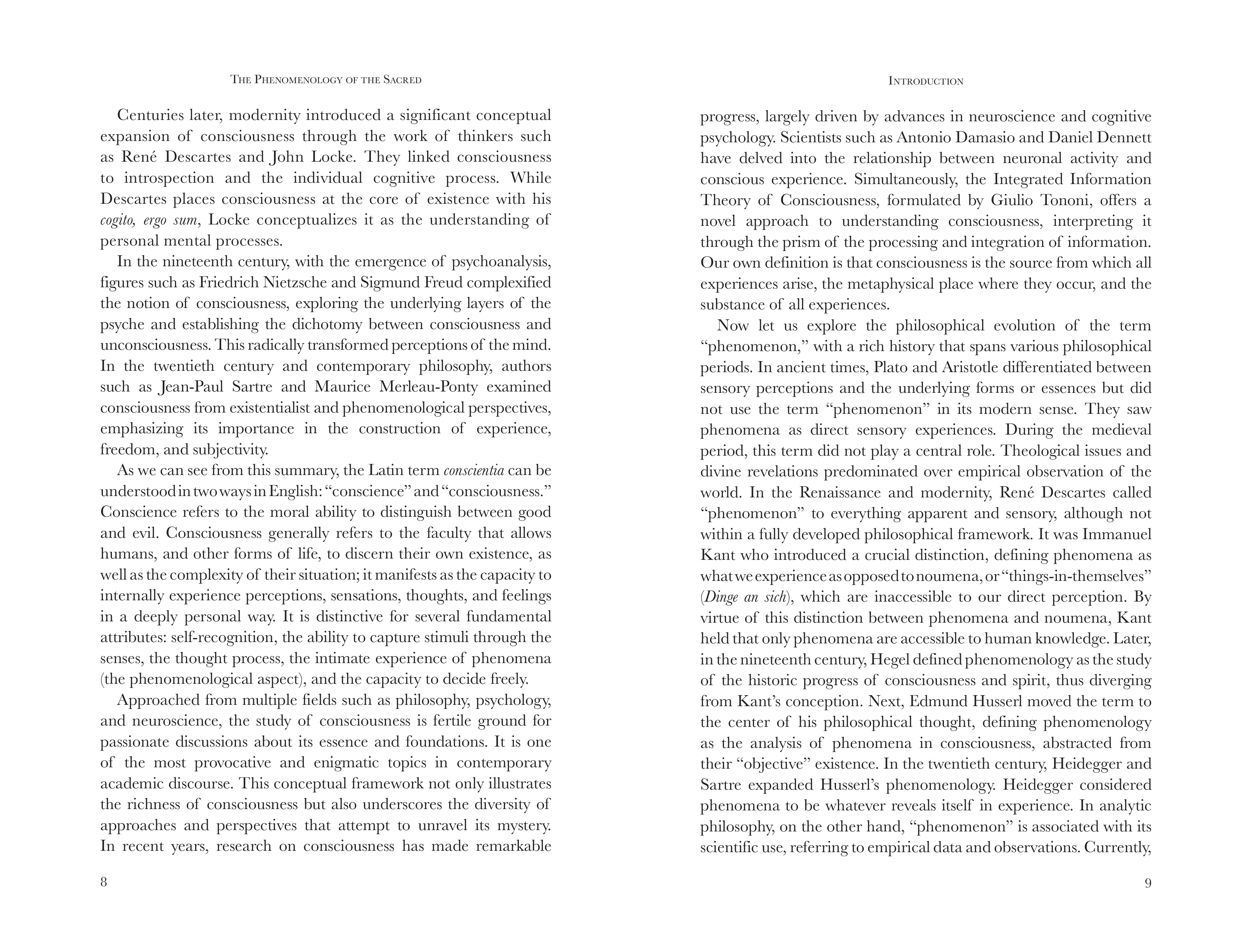 Book Phenomenology of the Sacred - Foundations for a Retroprogressive Phenomenology, by Prabhuji (Paperback - English) - Image 3