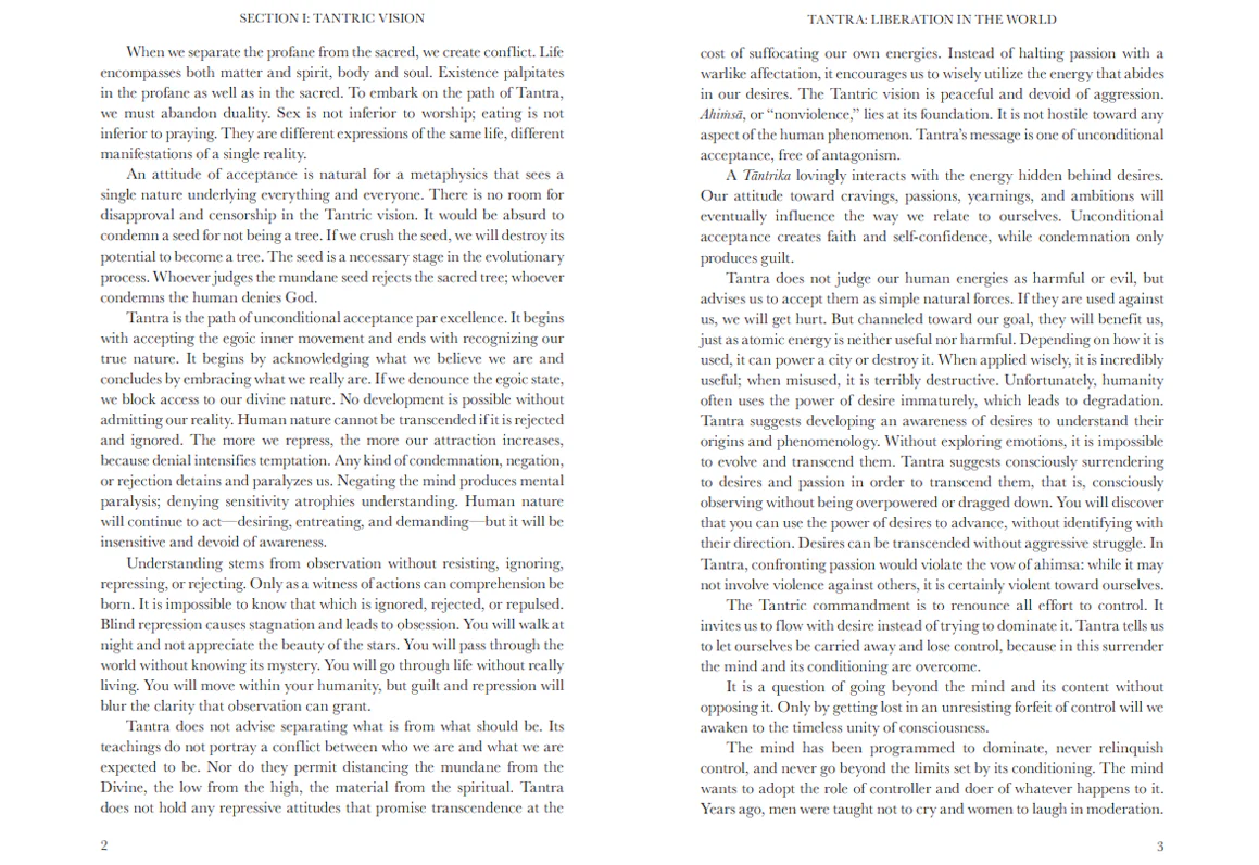 Tantra - Liberation in the world by Prabhuji (Hard cover - English) - Image 7