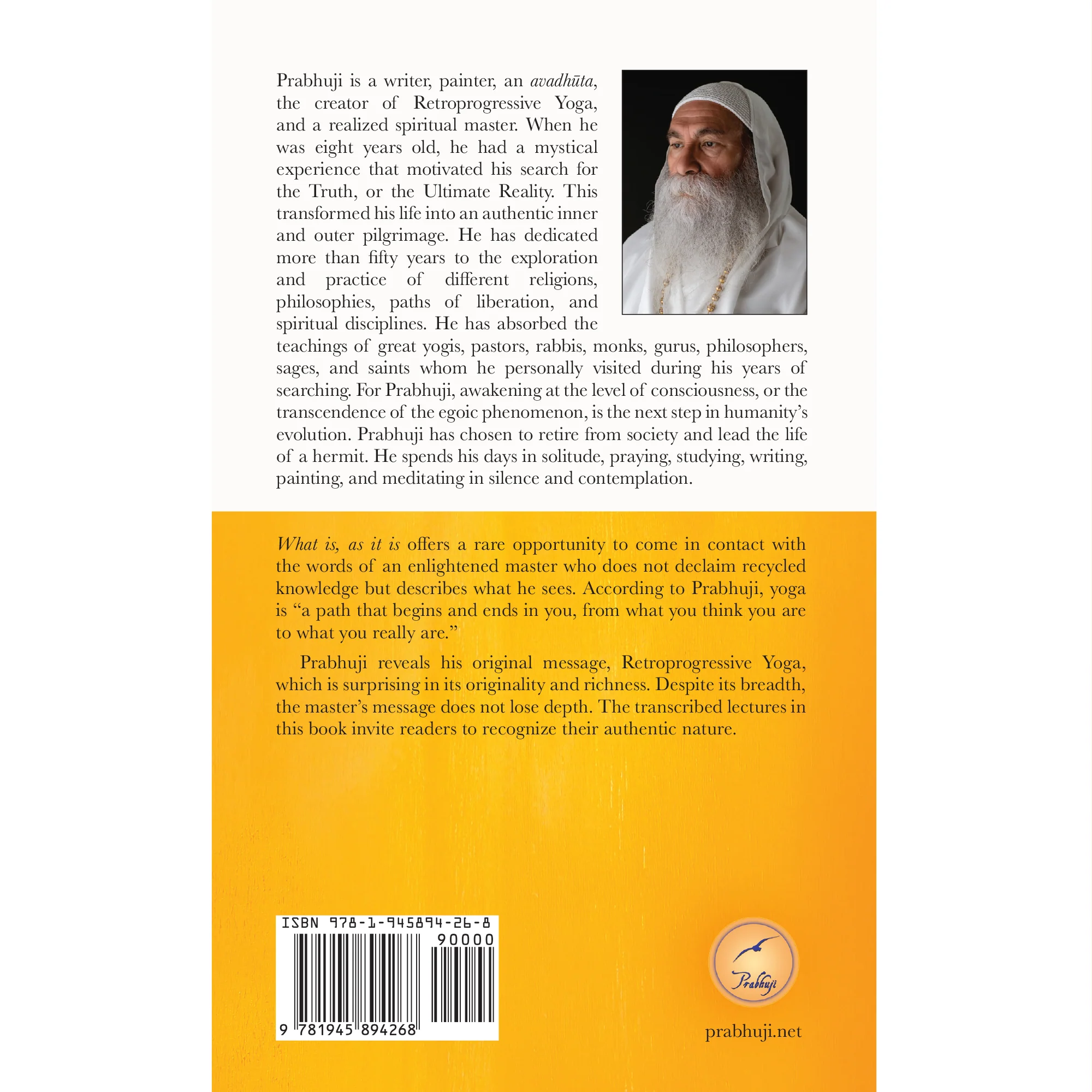What is, as it is - Satsangs with Prabhuji (Hard cover - English) - Image 3