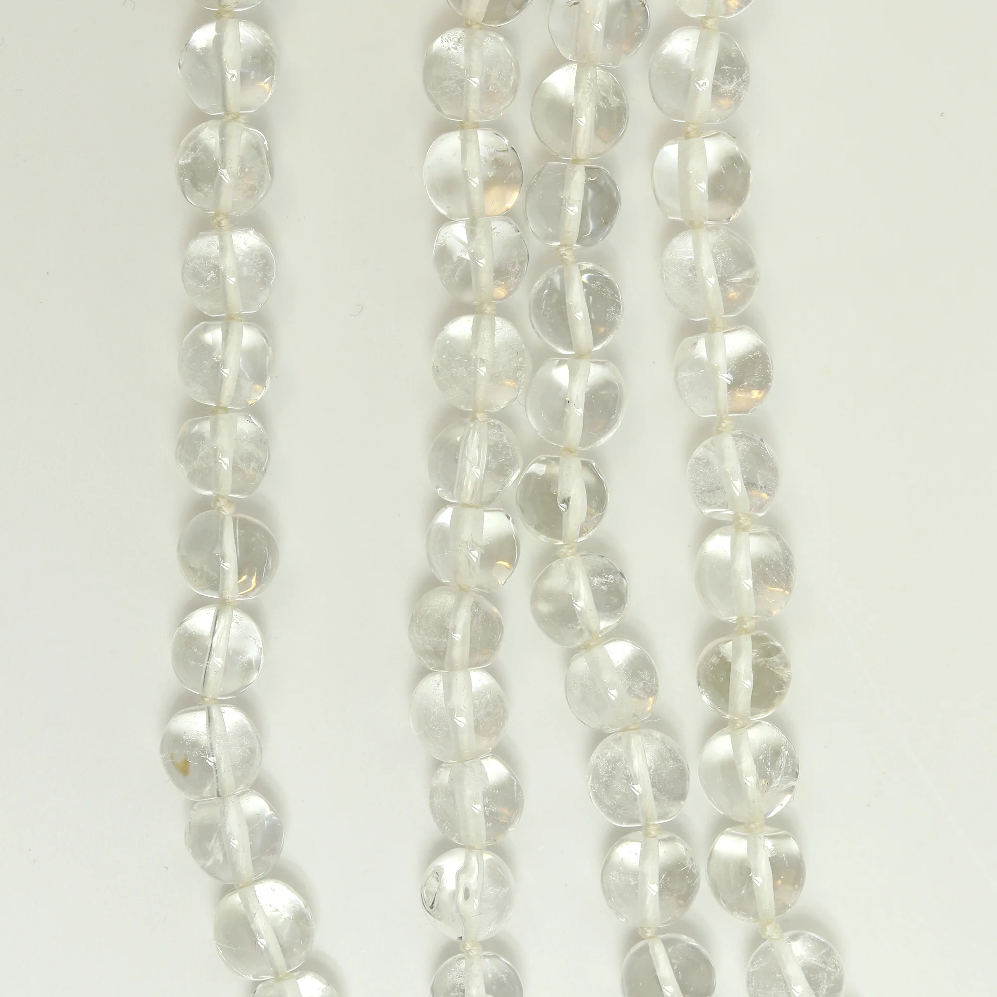 Prayer Mala Beads - Clear Crystal Quartz - 108 Prayer Beads - Image 5