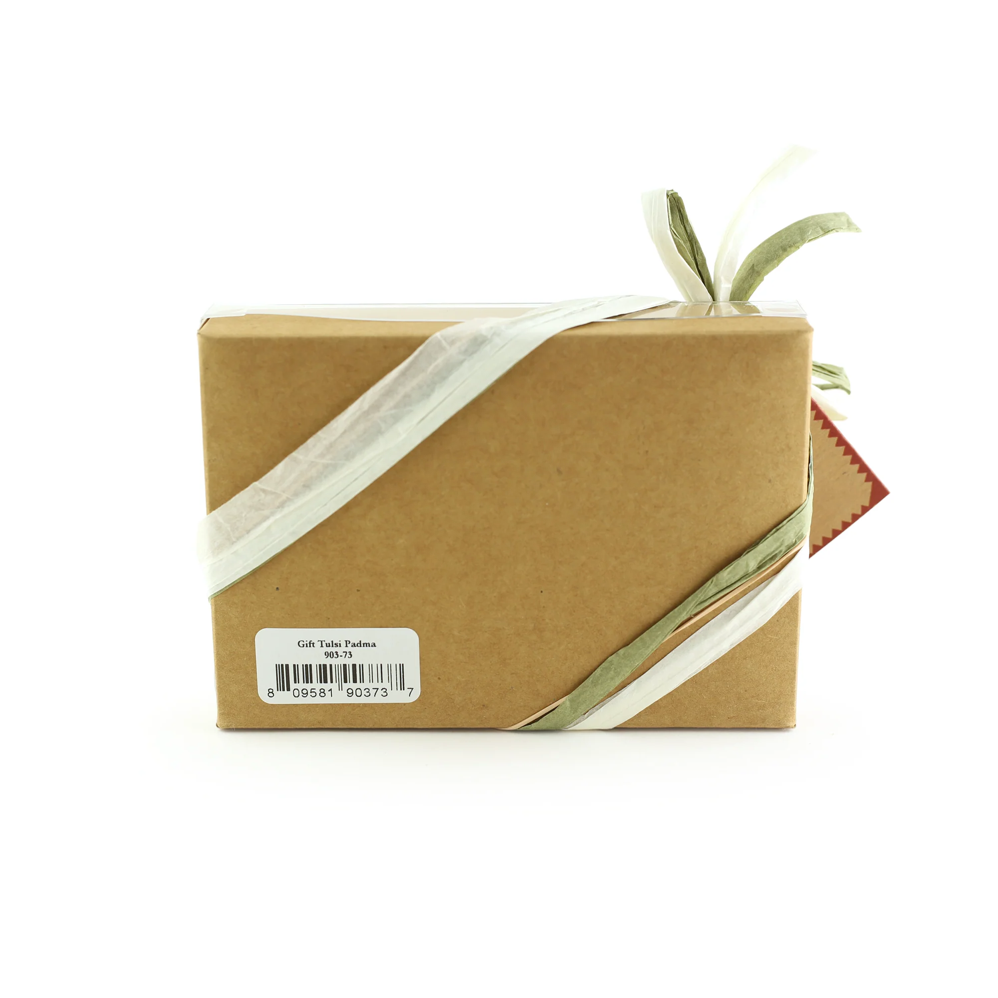 Gift Set - Saucha Bar Soap 'Uplifting Tulsi' and Attar Oil 'Padma' - with Greeting 'For someone as precious as you' - Image 4