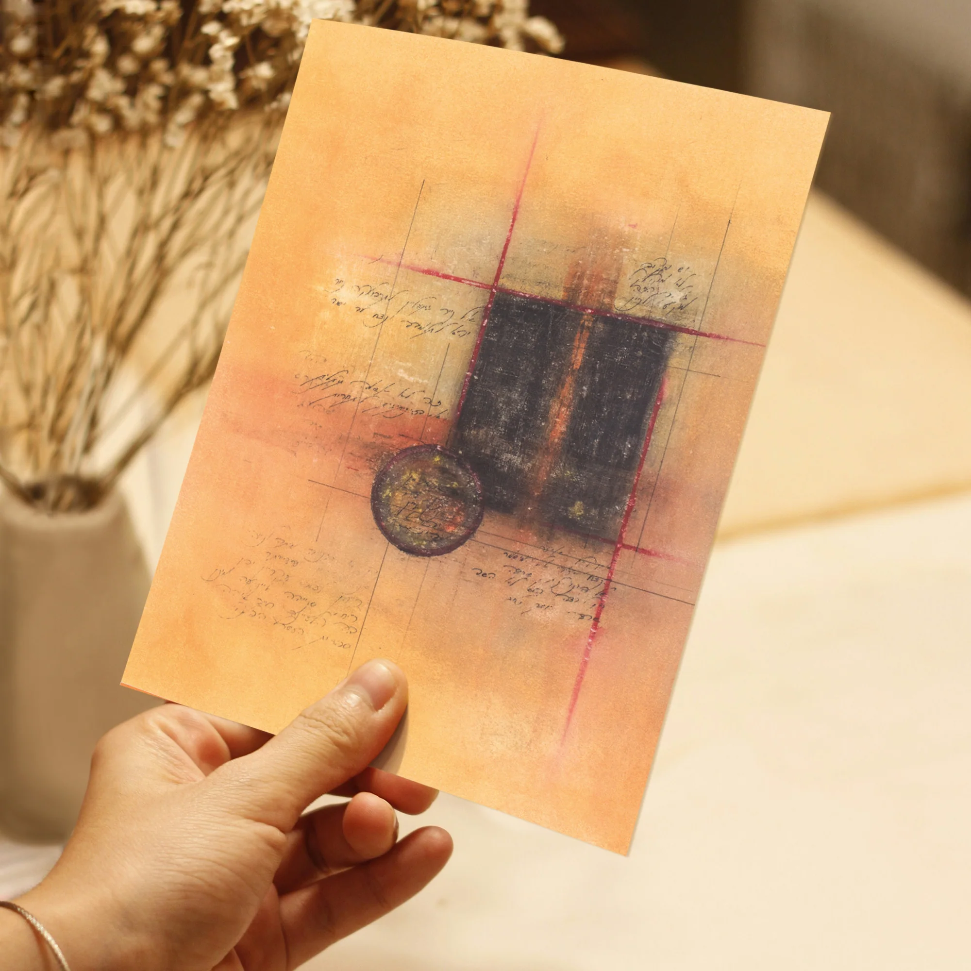 Greeting Card - Prabhuji's quote - 'God is closer to you...' - 7"x5" - Image 4