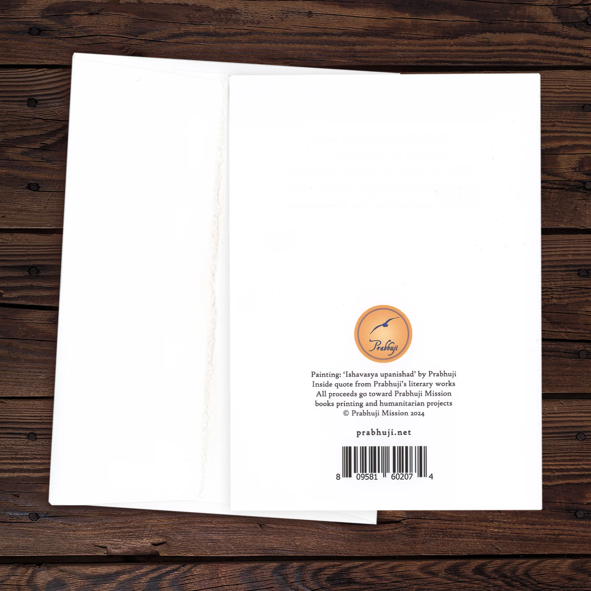 Greeting Card - Prabhuji's quote - 'Like the sun...' - 7"x5" - Image 7