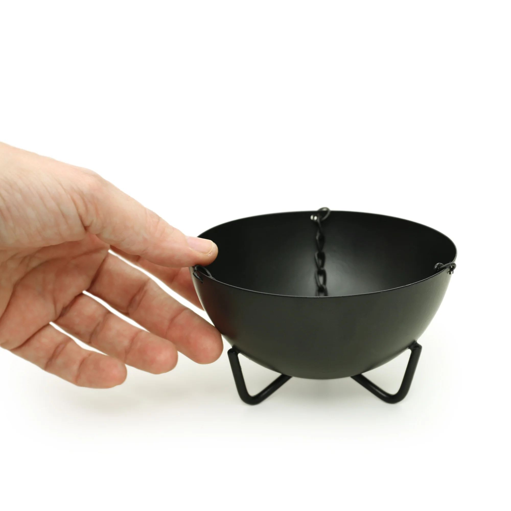 Burner - Hanging Black Cauldron Large - Image 3