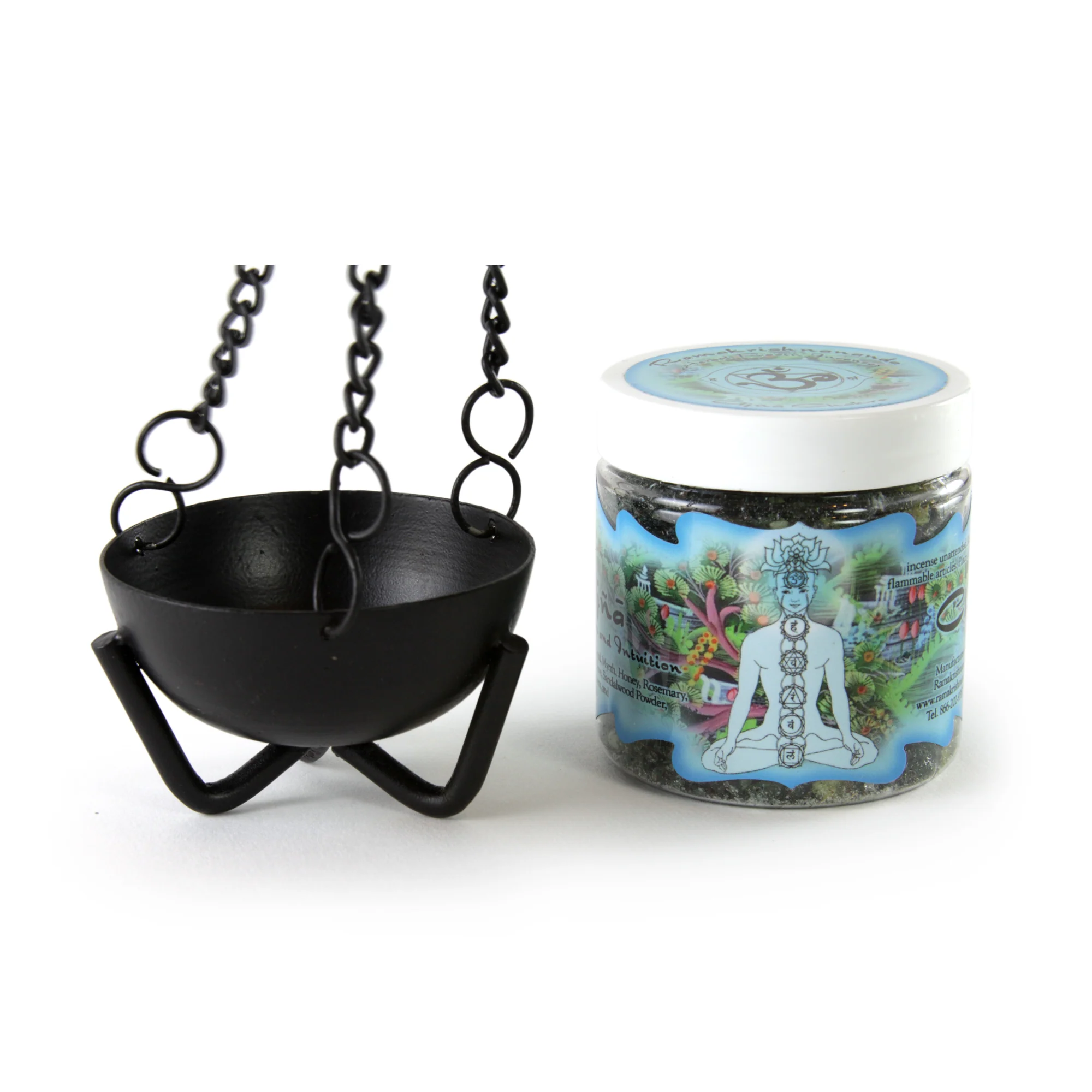 Burner - Hanging Black Cauldron Small - Image 3