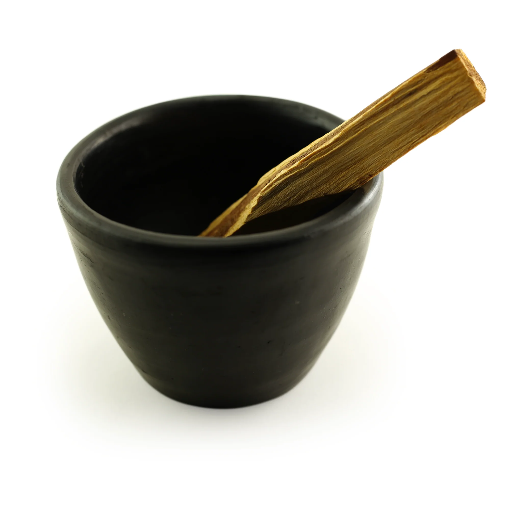 Incense Burner - Hand-made La Chamba Clay Smudging Bowl - Large H2.75in x D4in - Image 4