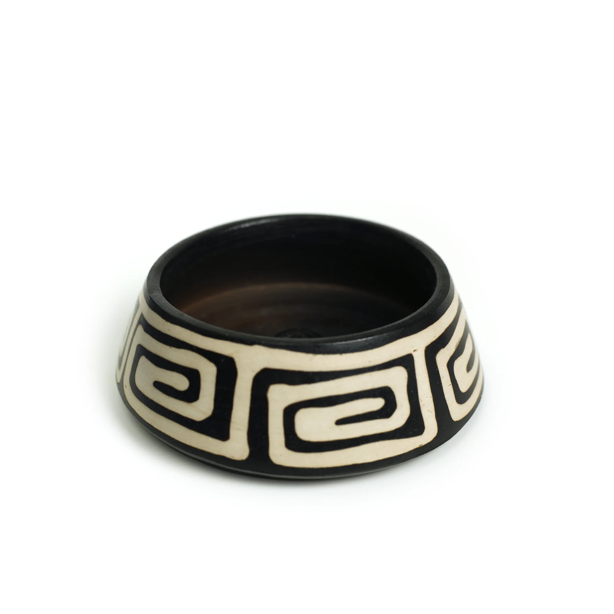 Incense Burner - Peruvian Ceramic Incense Burner for Stick and Cone Incense - 4.5" - Image 4