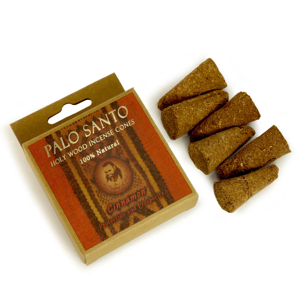 Kit - Palo Santo Cinnamon Cones with Burner - Image 5