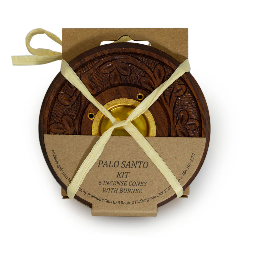 Kit - Palo Santo Traditional Cones with Burner - Image 3