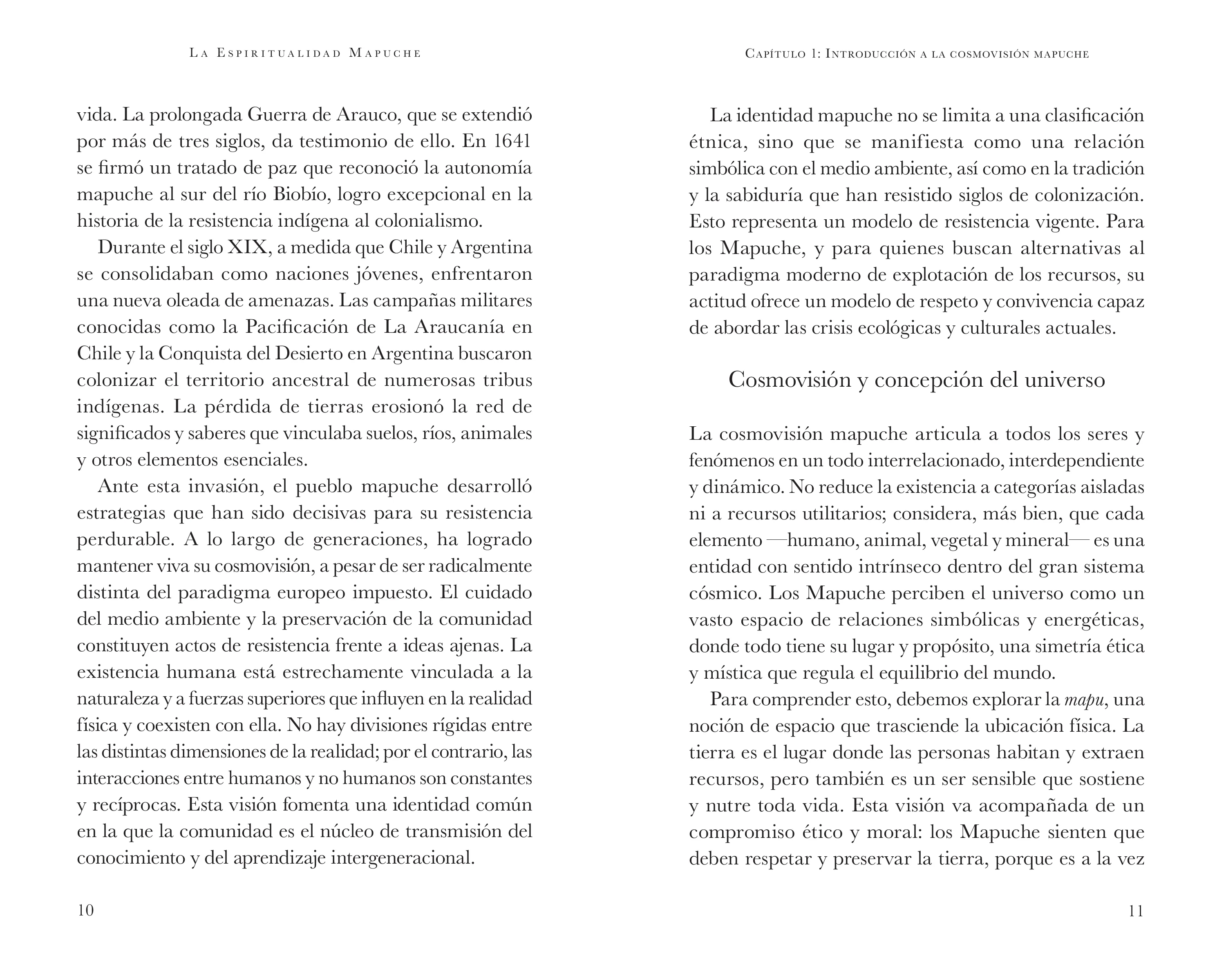 La espiritualidad mapuche por Prabhuji (Spanish Paperback) - Image 3