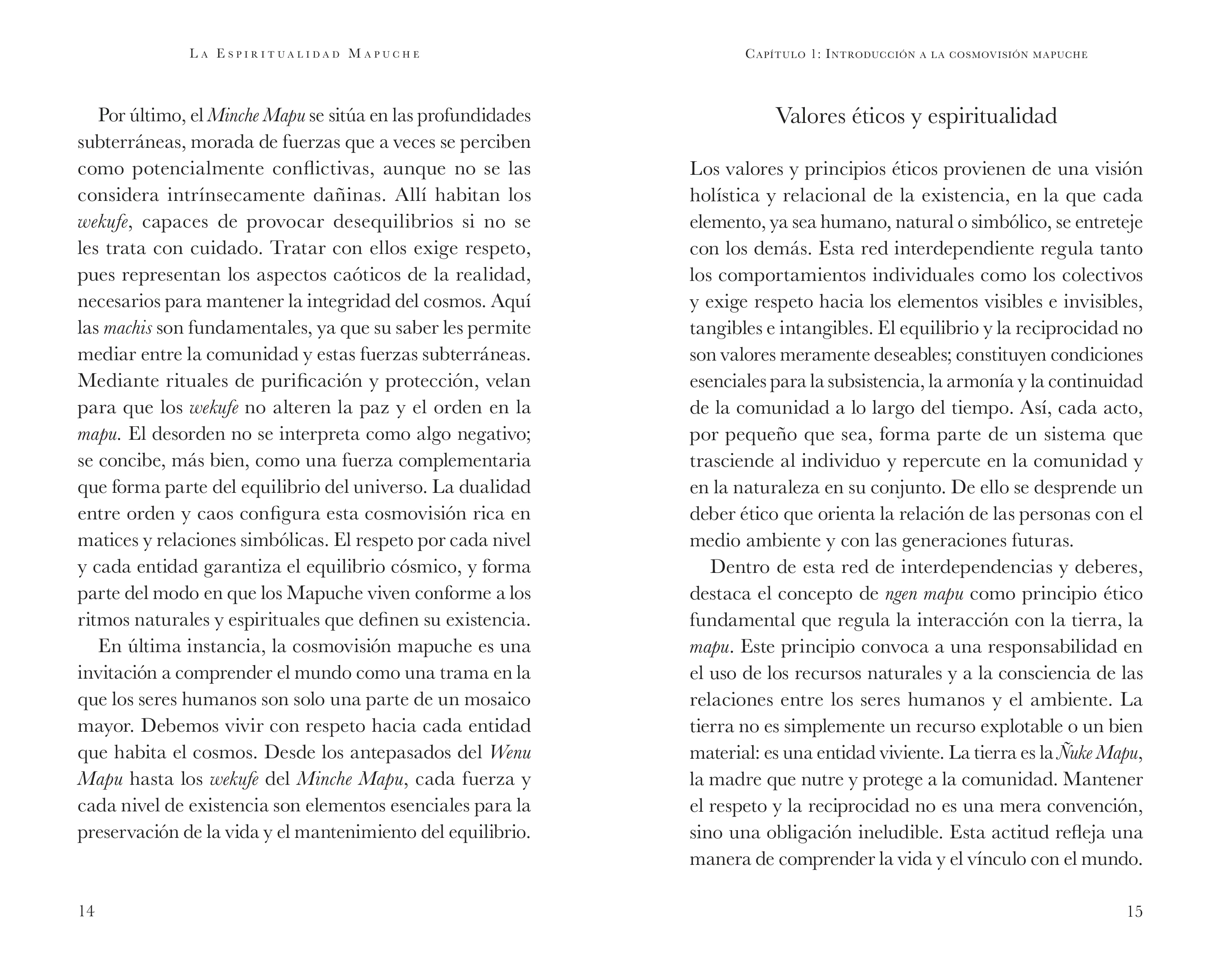 La espiritualidad mapuche por Prabhuji (Spanish Paperback) - Image 5