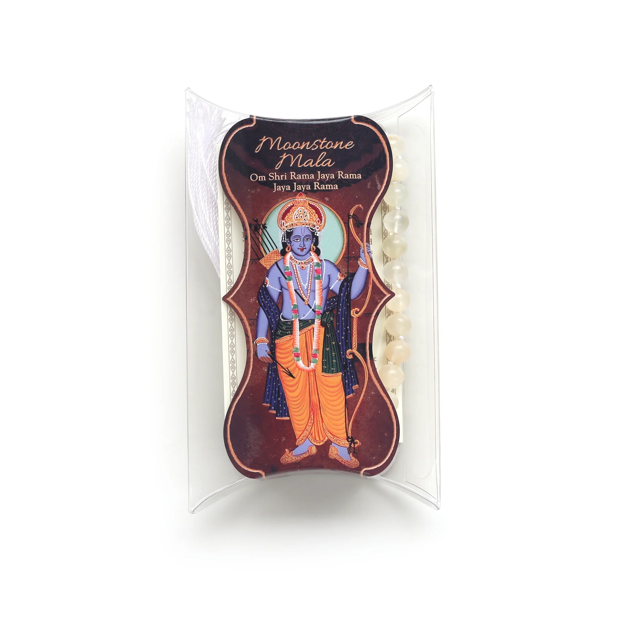 Prayer Mala Beads - Moon Stone - 108 Prayer Beads - Image 5