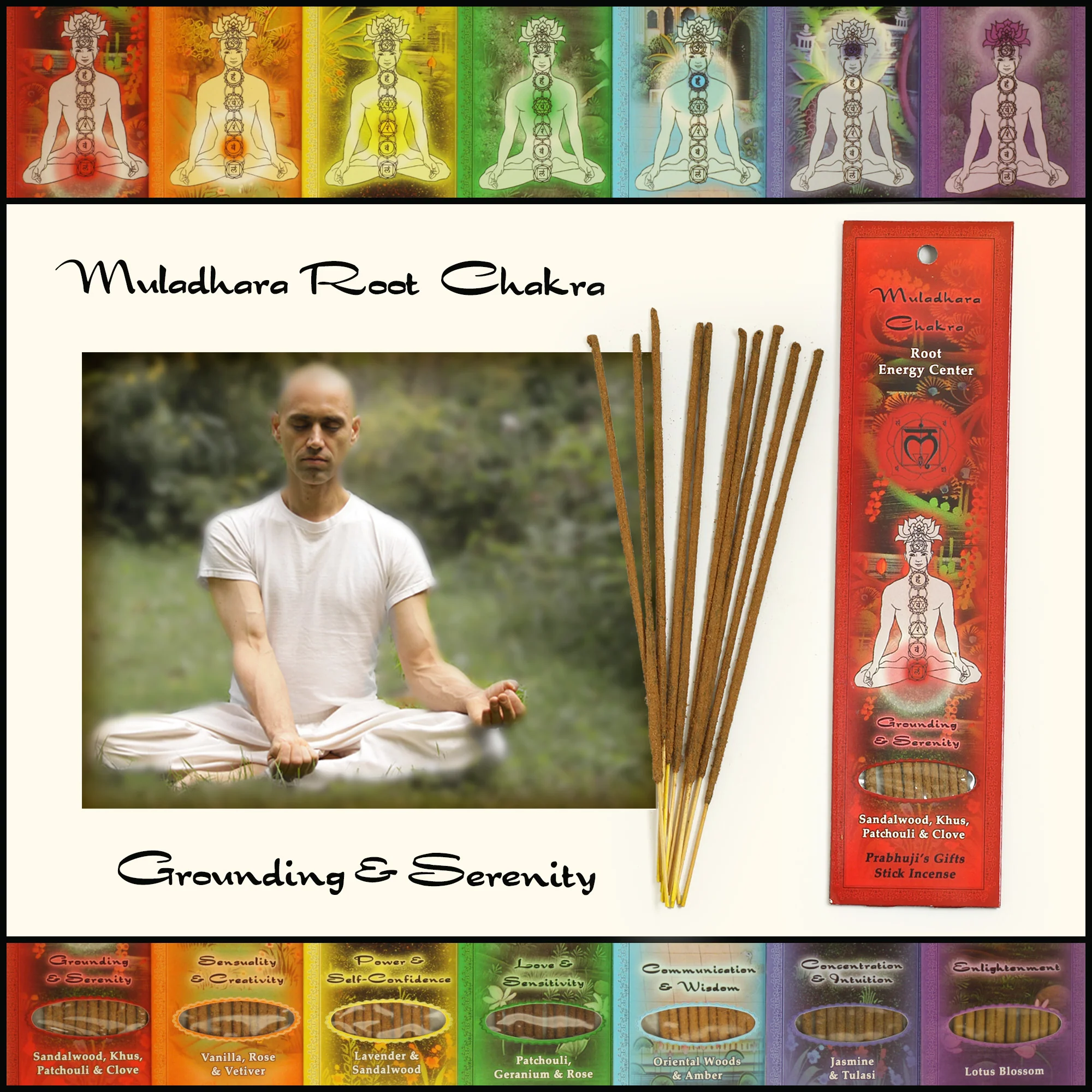 Incense Sticks Root Chakra Muladhara - Grounding and Serenity - Image 5