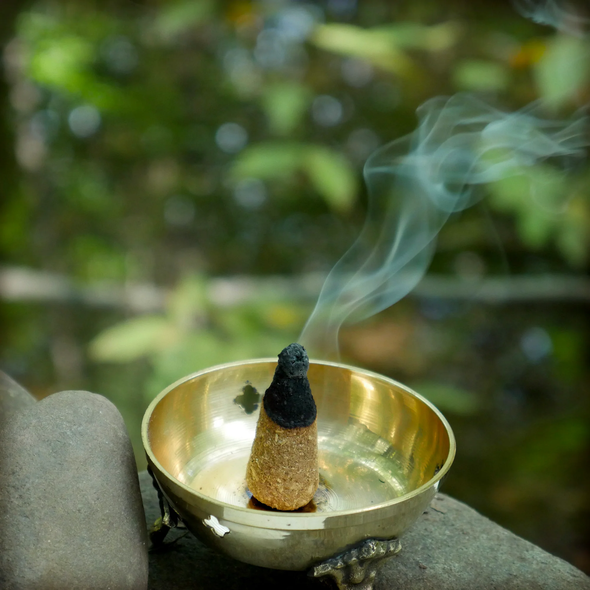 Palo Santo and Wild Herbs - Relaxation & Meditation - 6 Incense Cones - Image 5