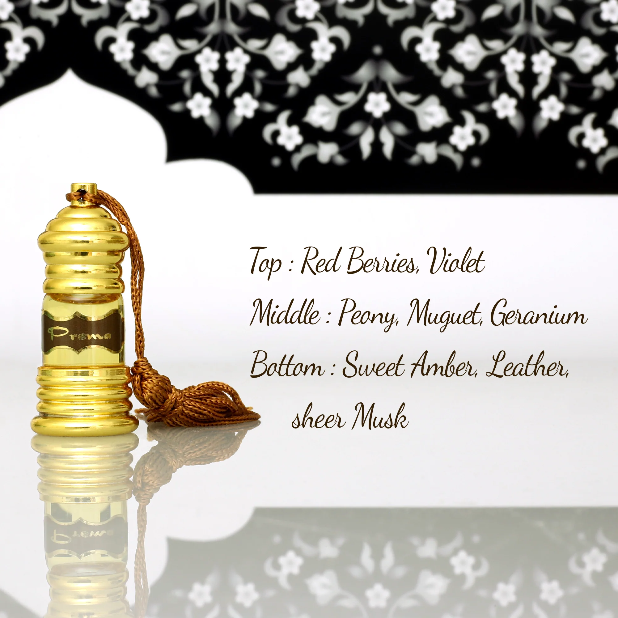 Attar Oil Prema for Bliss - 3ml - Unisex - Image 3