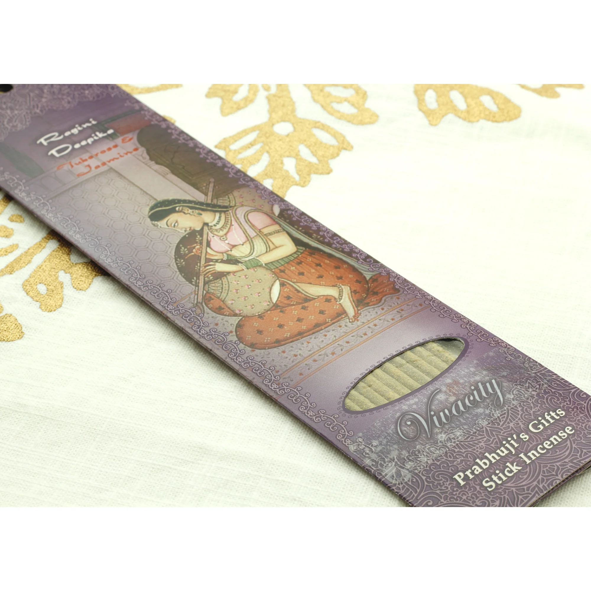 Incense Sticks Ragini Deepika - Tuberose and Jasmine - Vivacity - Image 3