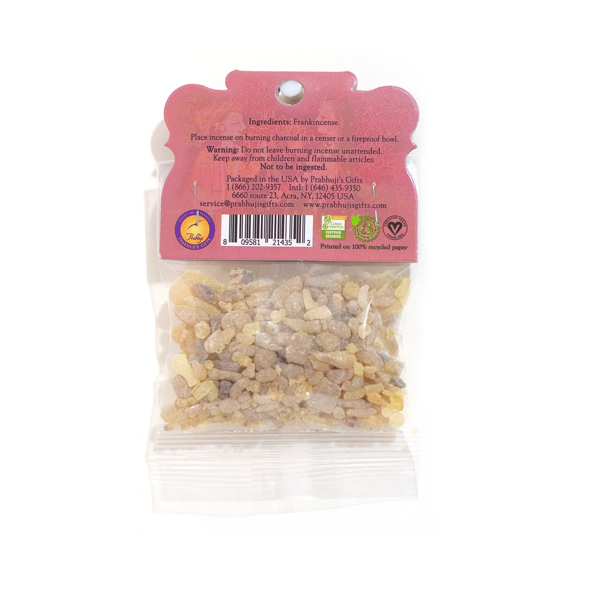 Resin Incense Frankincense - 1.2oz bag - Image 2
