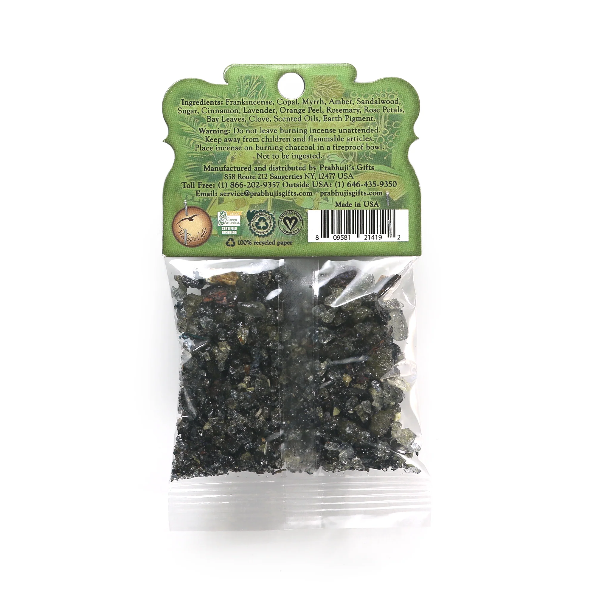 Resin Incense Lakshmi - Money and Prosperity 1.2oz Bag - Image 2