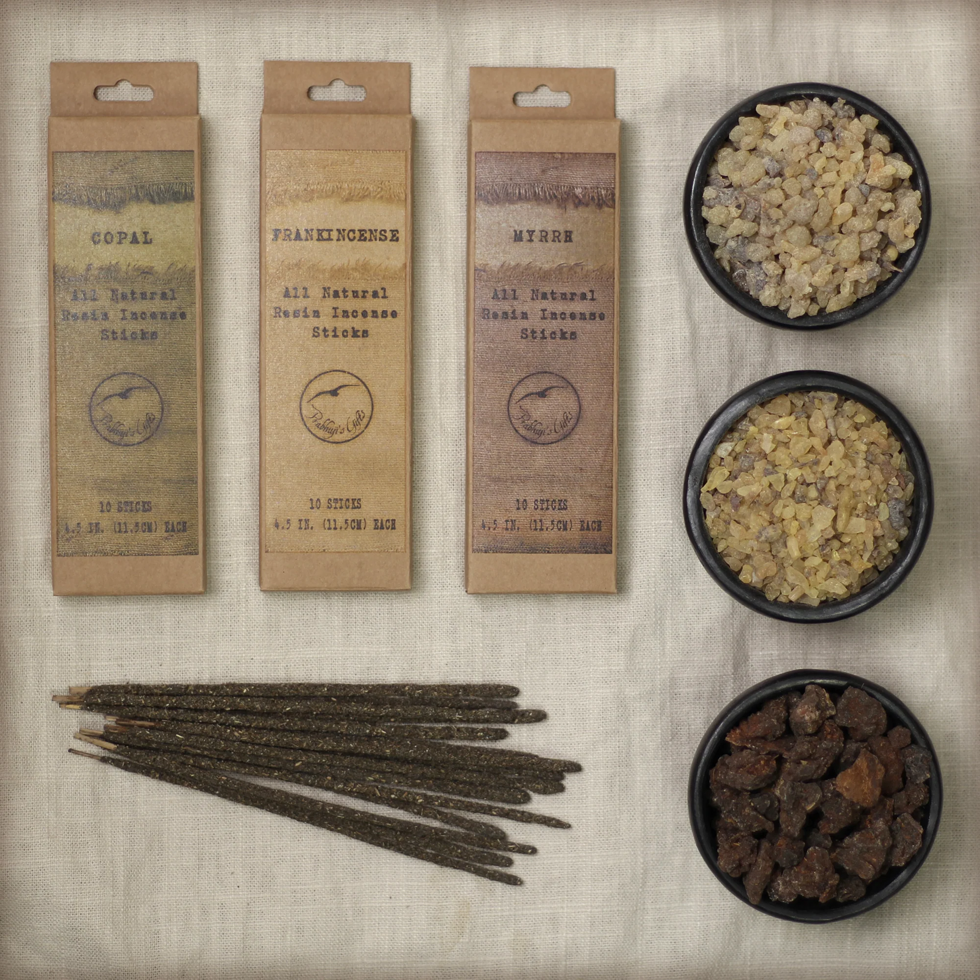 Smudging Incense - Myrrh - Natural Resin Incense sticks - Image 5