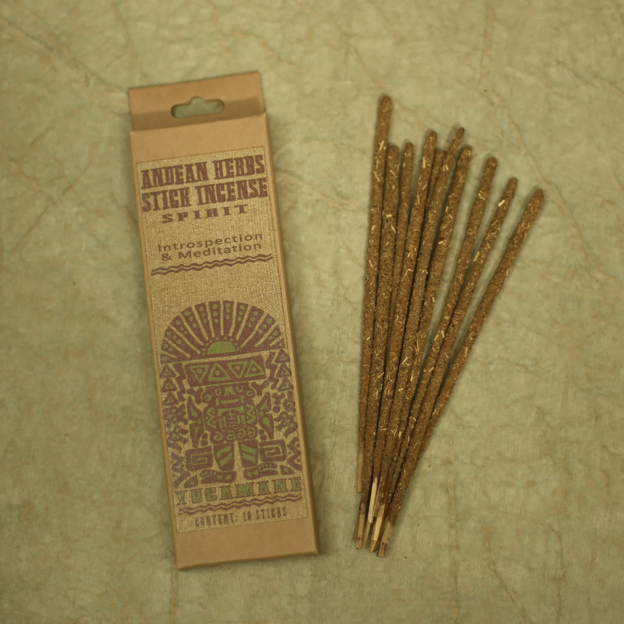 Smudging Incense - Spirit - Andean Herbs Incense Sticks - Introspection & Meditation - Image 3
