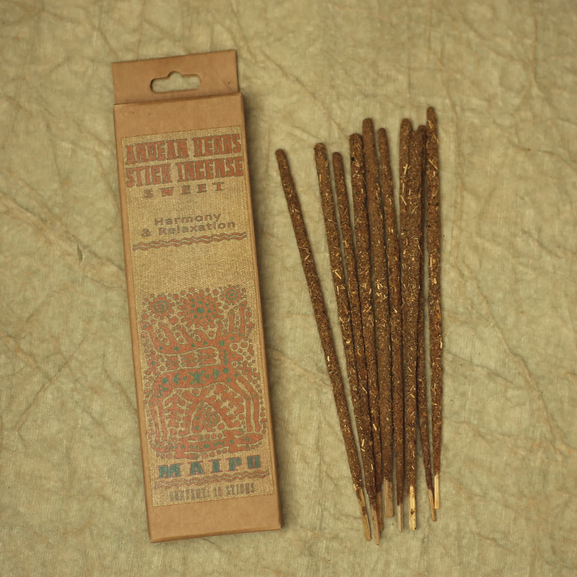 Smudging Incense - Sweet - Andean Herbs Incense Sticks - Harmony & Relaxation - Image 3