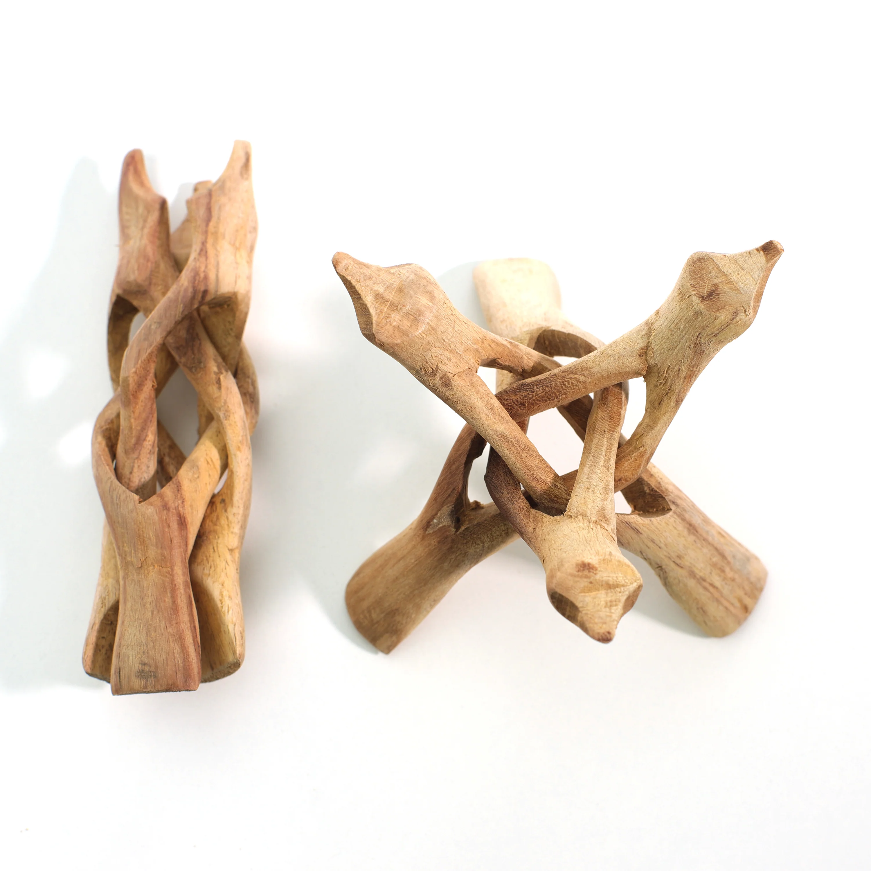 Tripod 6" Natural Rosewood (fits Abalone shells 5-7") - Image 3