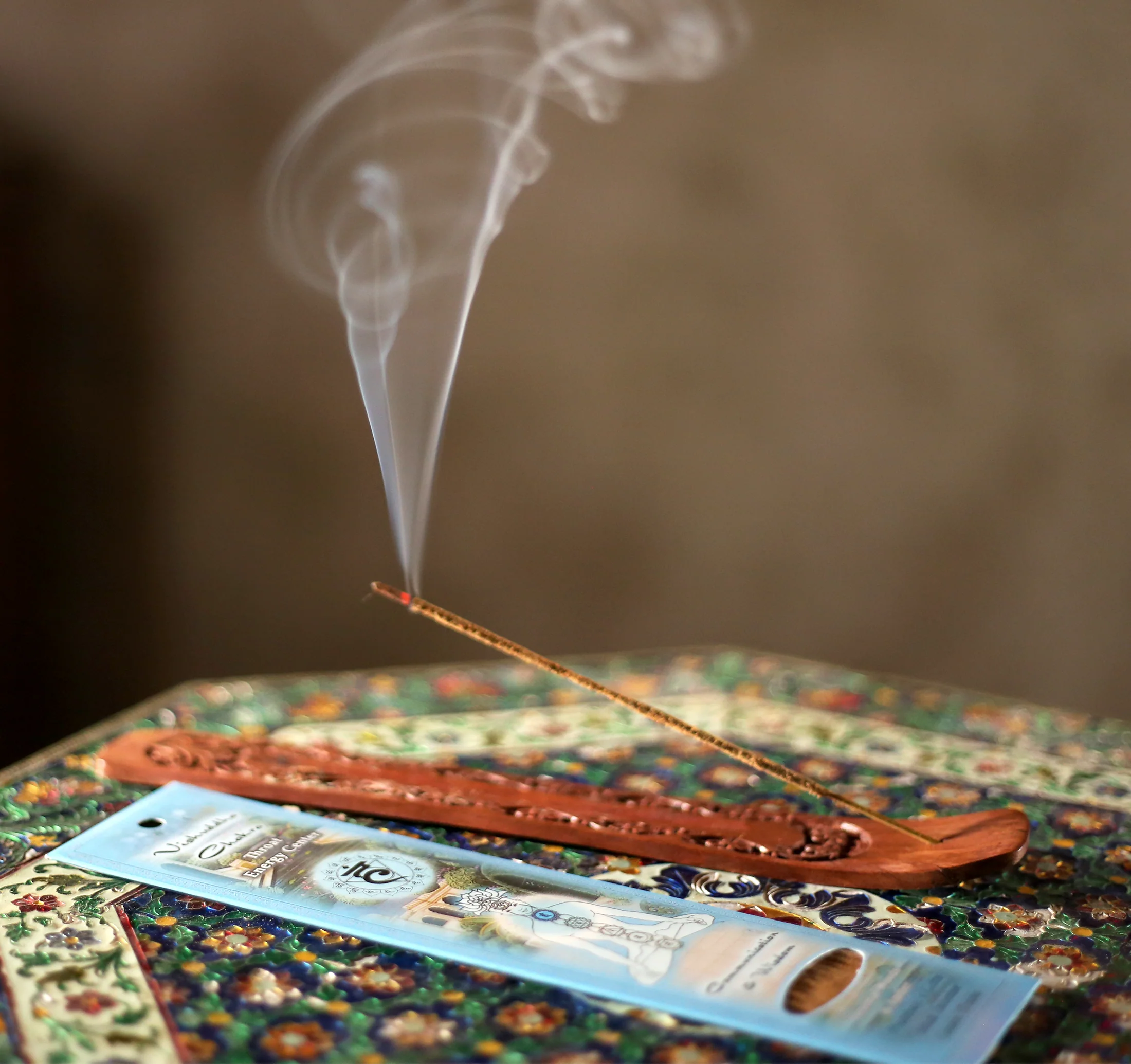 Incense Sticks Throat Chakra Vishuddha - Communication and Wisdom - Image 3