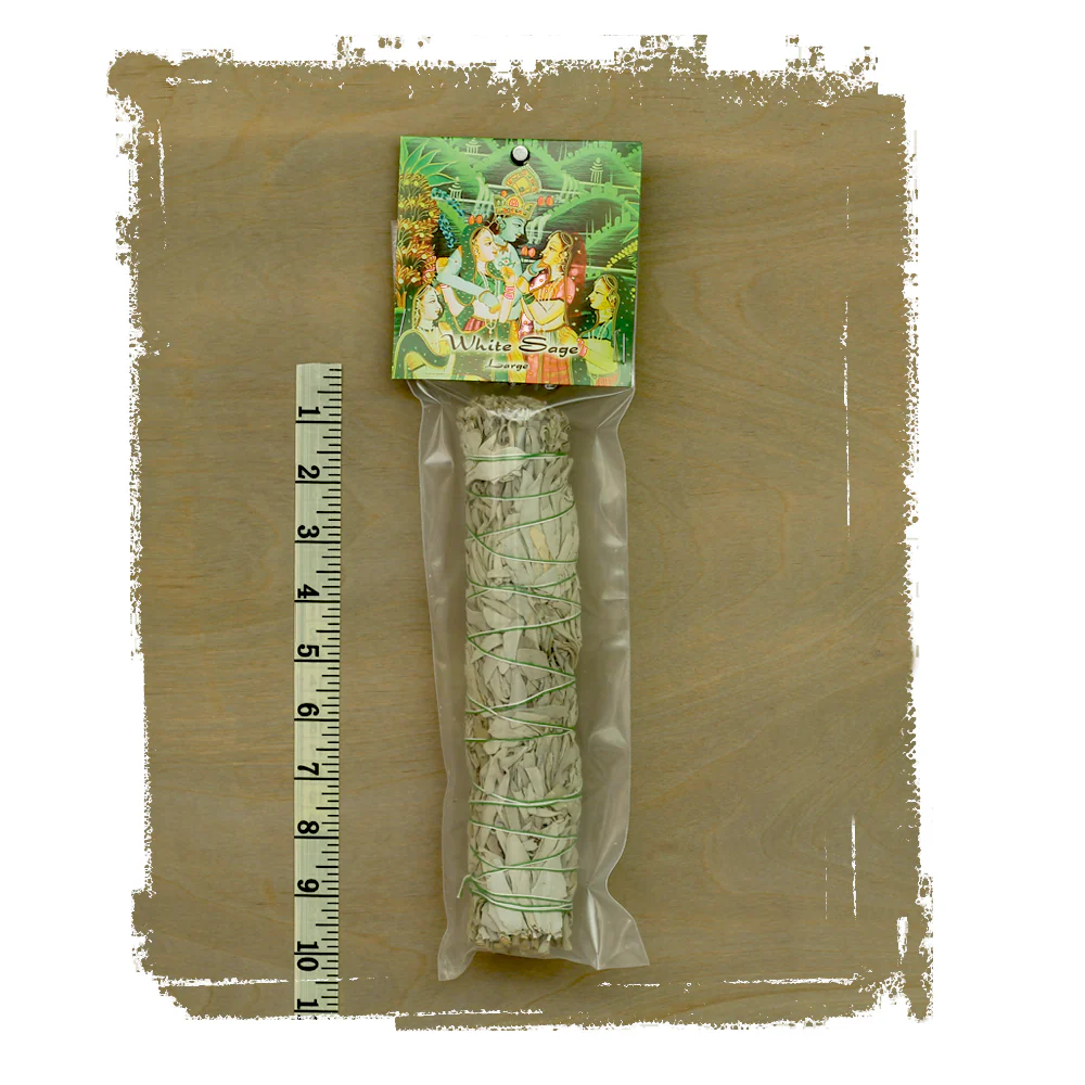 White Sage Smudge Stick - Large Bundle (8"-9.5") - Image 5