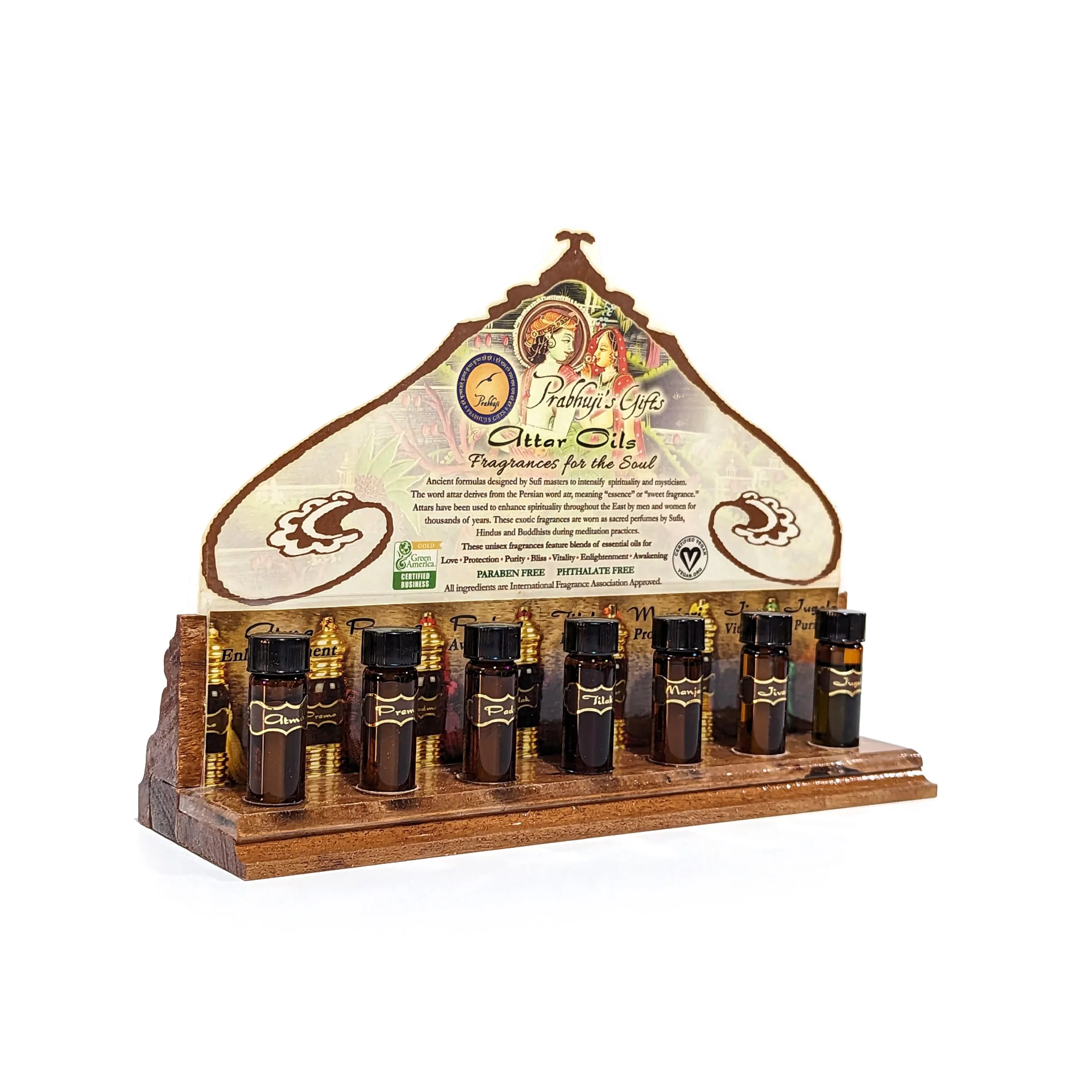 Wholesale Opening Bundle - Attar Oil - Complete Line 0.5 oz (15 ml) - 21 Bottles - with Testers Set on a Rack - Image 4