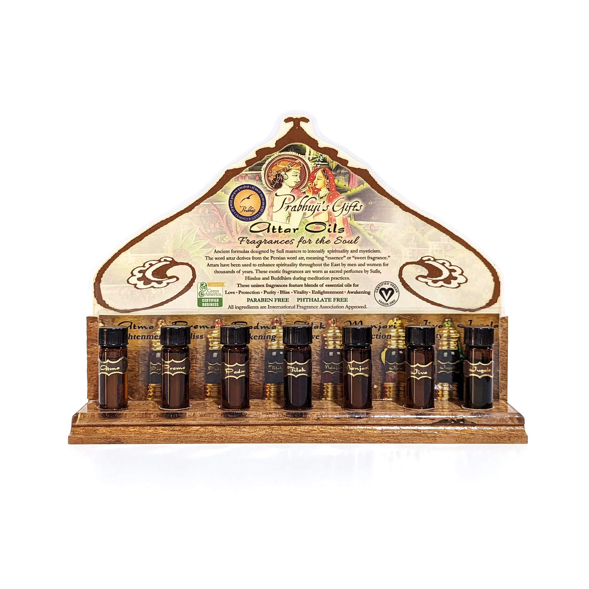 Wholesale Opening Bundle - Attar Oil - Complete Line 0.5 oz (15 ml) - 21 Bottles - with Testers Set on a Rack - Image 5